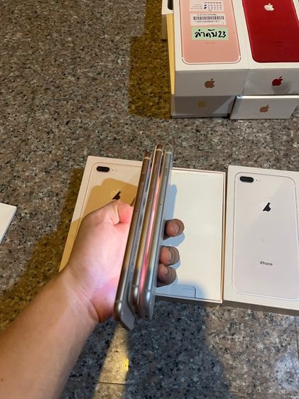 ขายไอโฟน8PlusสีGold,Silver64กิ๊กมีกล่องอีมี่ตรงสูนTrueใช้งานดีถูกๆมากๆ รูปที่ 5