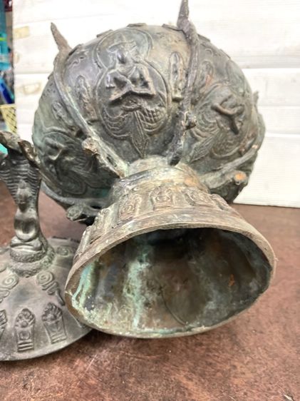 ขันน้ำมนต์ ทองเหลือง ใบใหญ่ สะสมA4 รูปที่ 14