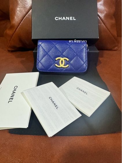 ดระเป๋าสตางค์  Chanel zippy walle