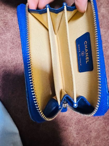 ดระเป๋าสตางค์  Chanel zippy walle รูปที่ 4