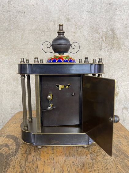 นาฬิกา เยอรมัน ทองเหลืองลงยาA2 รูปที่ 10