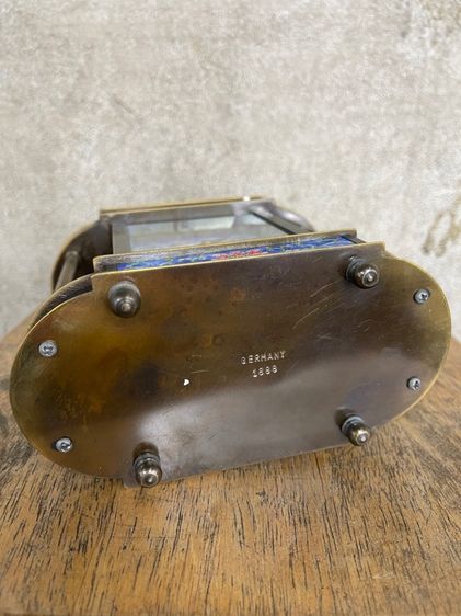 นาฬิกา เยอรมัน ทองเหลืองลงยาA2 รูปที่ 12