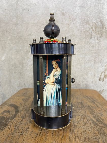 นาฬิกา เยอรมัน ทองเหลืองลงยาA2 รูปที่ 8