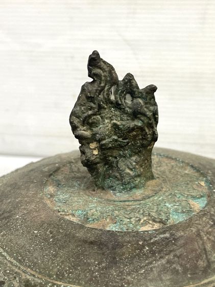 ขันน้ำมนต์ ทองเหลือง ใบใหญ่ สะสมA7 รูปที่ 8