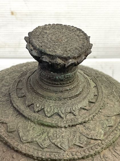 ขันน้ำมนต์ ทองเหลือง ใบใหญ่ สะสมA8 รูปที่ 7