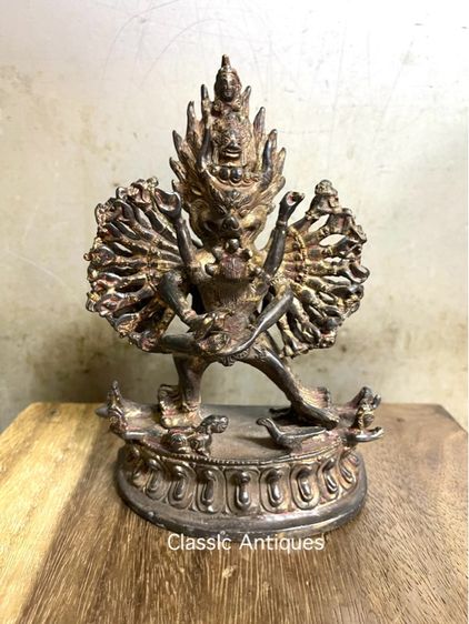 พระธิเบต ทองเหลืองสะสมF1 รูปที่ 2