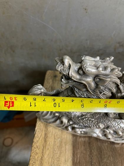 เทพแปดเซียน ขี่มังกรข้ามทะเล กะไหล่เงิน รูปที่ 12