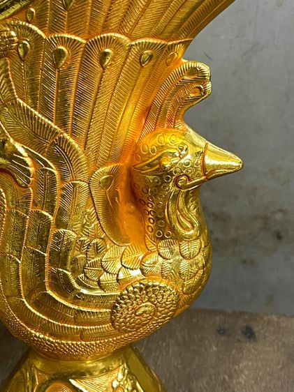 แจกัน หงษ์ฟ้ากะไหล่ทอง สะสมA6 รูปที่ 5