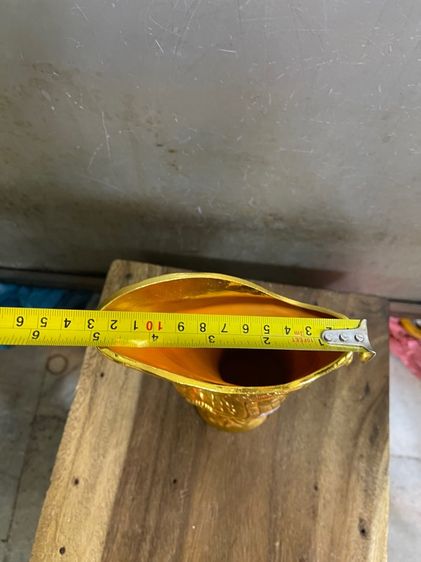 แจกัน หงษ์ฟ้ากะไหล่ทอง สะสมA6 รูปที่ 7