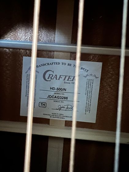 กีต้าร์ Crafter HD 500 สภาพสวยไร้รอย รูปที่ 3