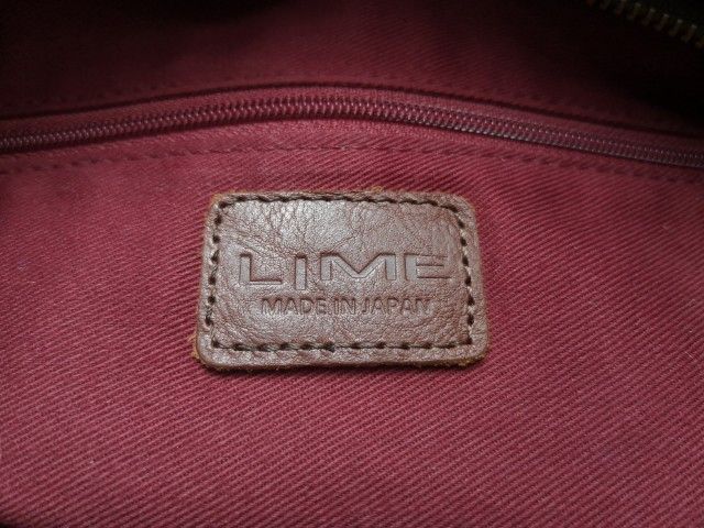 กระเป๋าหนังลายพราง LIME ( Made in JAPAN )  รูปที่ 4