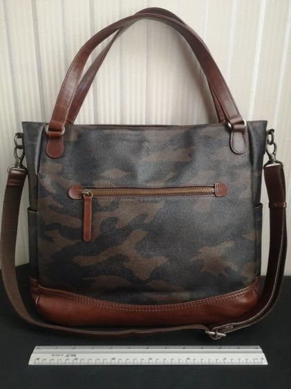 ไม่ระบุ น้ำตาล อื่นๆ อื่นๆ กระเป๋าหนังลายพราง LIME ( Made in JAPAN ) 