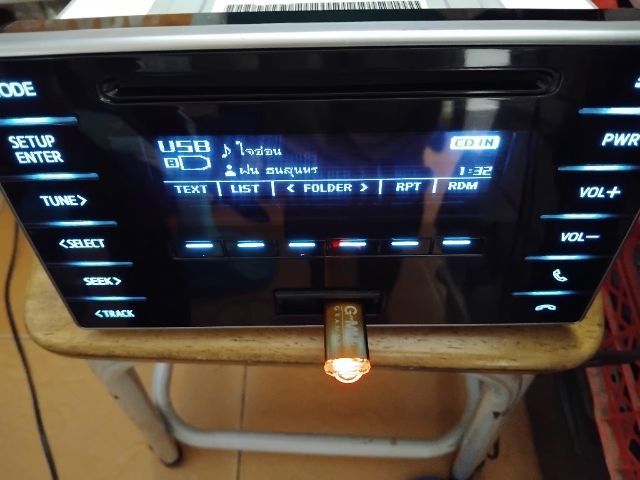 วิทยุเดิมแท้ถอดtoyotaรีโว่