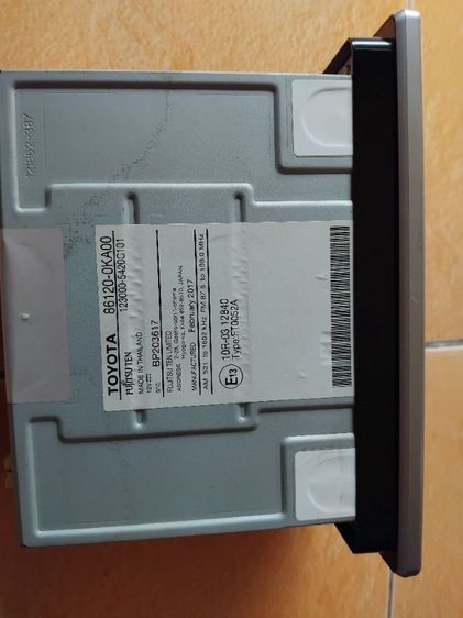 วิทยุเดิมแท้ถอดtoyotaรีโว่ รูปที่ 4