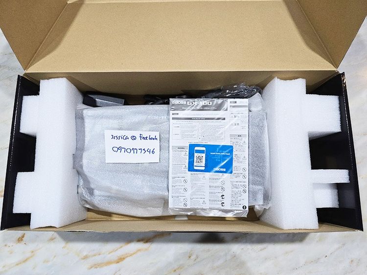 ขายสุดยอด มัลติเอฟเฟค ตัวท๊อปปี 2024 BOSS GX-100 GX100  เสียงดีมากๆ ระดับต้นๆในตลาด จอทัชสกรีน ลื่นไหลมาก สินค้ามือหนึ่งซื้อมาสองหมื่นเจ็ด รูปที่ 5