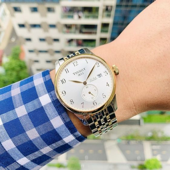 (ป้ายเฉียด 3.5 หมื่น) ของใหม่ Tissot Le Locle 2-Tone สายเหล็ก กล่องใบครบ รูปที่ 14