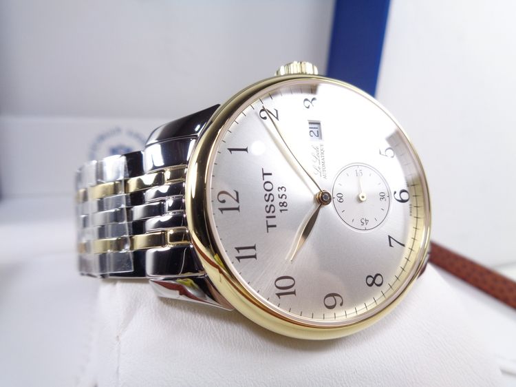 (ป้ายเฉียด 3.5 หมื่น) ของใหม่ Tissot Le Locle 2-Tone สายเหล็ก กล่องใบครบ รูปที่ 11