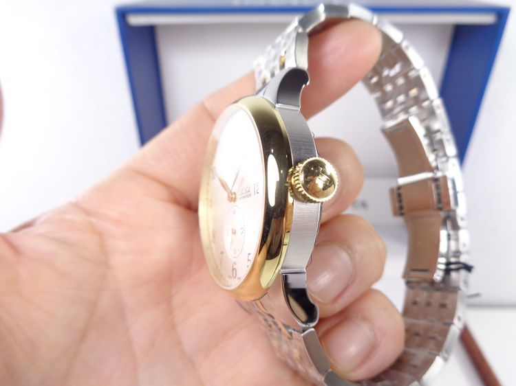 (ป้ายเฉียด 3.5 หมื่น) ของใหม่ Tissot Le Locle 2-Tone สายเหล็ก กล่องใบครบ รูปที่ 9