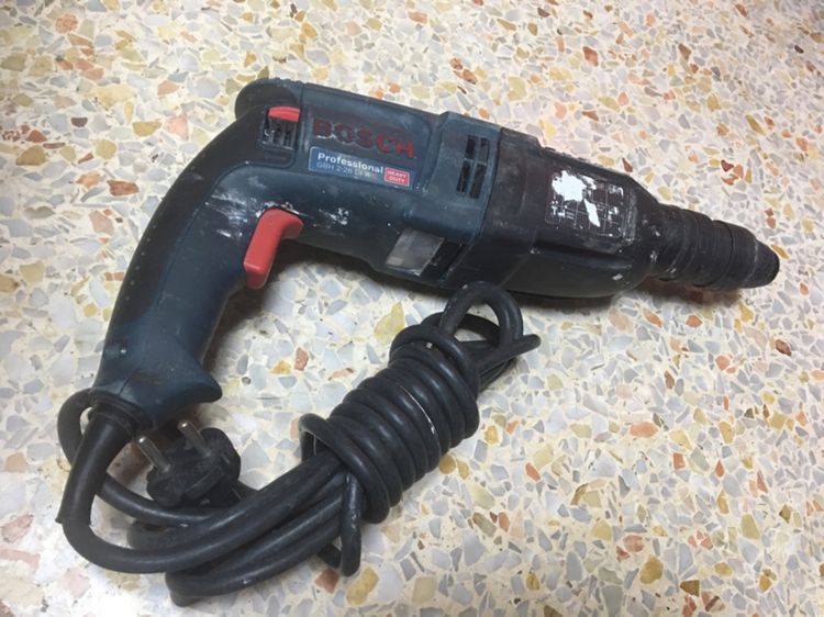 สว่านไฟฟ้าโรตารี่3 ระบบ BOSCH GBH-2-26 DFR ปรับซ้ายขวาได้สภาพดีพร้อมใช้งานแท้ รูปที่ 2
