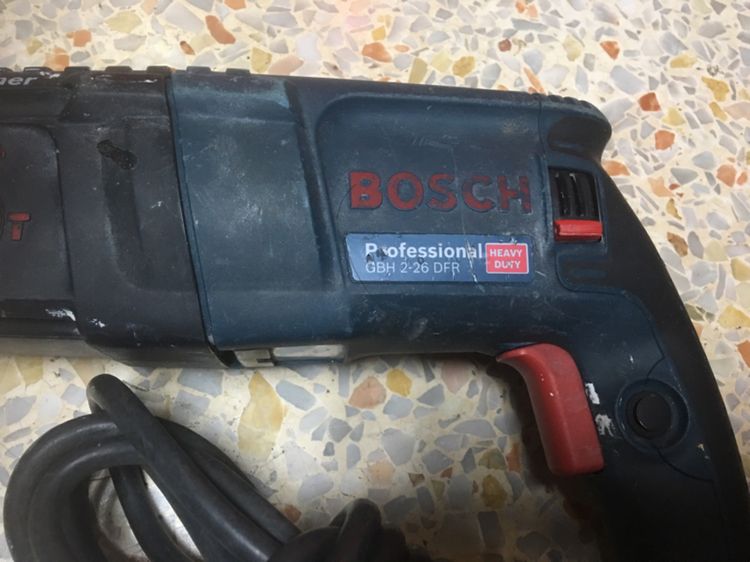 สว่านไฟฟ้าโรตารี่3 ระบบ BOSCH GBH-2-26 DFR ปรับซ้ายขวาได้สภาพดีพร้อมใช้งานแท้ รูปที่ 3