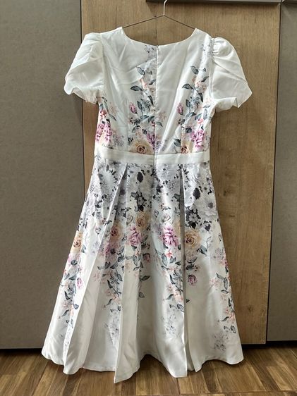 เดรสผ้า satin silk มือสอง ไซส์M รูปที่ 2