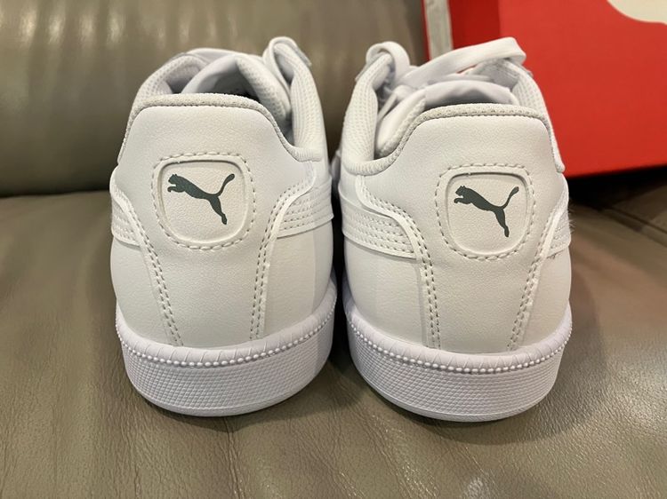 รองเท้าผ้าใบ Puma สีขาว Smash L white ของแท้ใหม่ UK10.5 US11.5 EUR45 29.5cm. รูปที่ 8