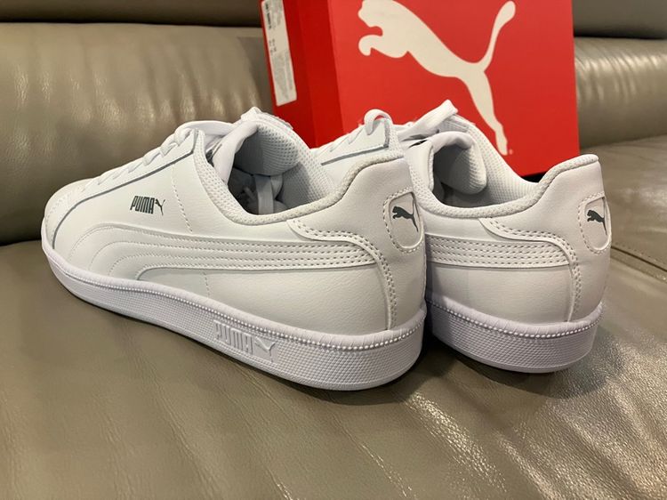 รองเท้าผ้าใบ Puma สีขาว Smash L white ของแท้ใหม่ UK10.5 US11.5 EUR45 29.5cm. รูปที่ 3