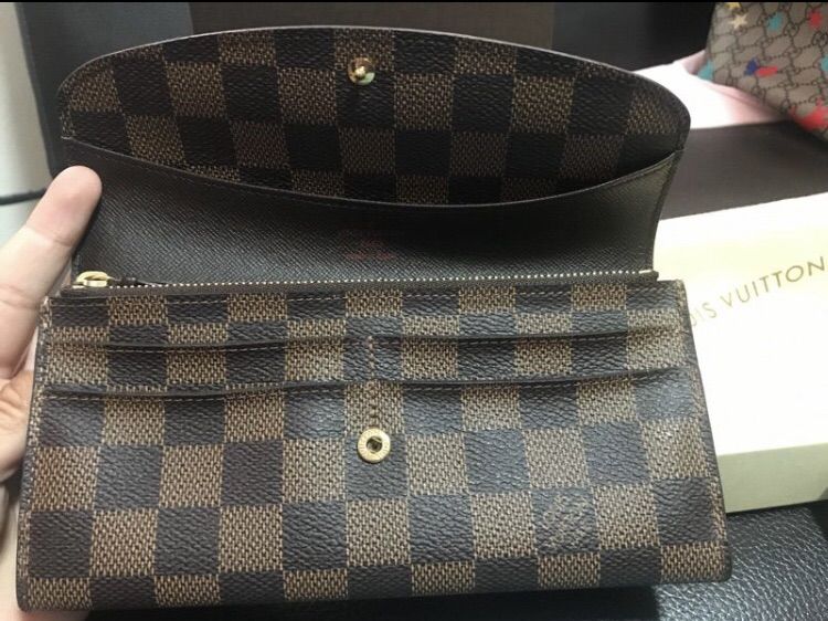 lv emilie wallet damier  รูปที่ 2