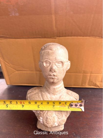 รูปปั้นปูน ในหลวง ร.9 โบราณS3 รูปที่ 10