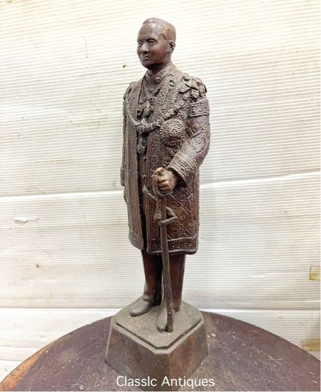 รูปปั้น ในหลวง ร.9 ทองเหลืองS9 รูปที่ 10