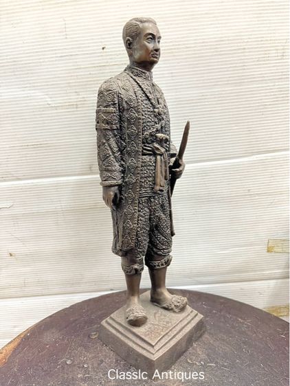 รูปปั้น ร.1 ทองเหลืองS1 รูปที่ 3