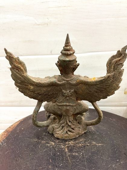 ครุฑ ยุดนาค ทองเหลืองสะสม รูปที่ 8