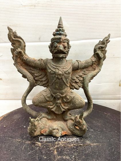 ครุฑ ยุดนาค ทองเหลืองสะสม