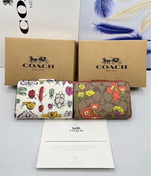 กระเป๋าสตางค์ Coach ใบสั้น  รูปที่ 11