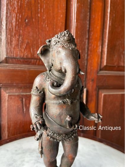 รูปปั้น พระพิฆเนศ ทองเหลืองสะสม รูปที่ 2