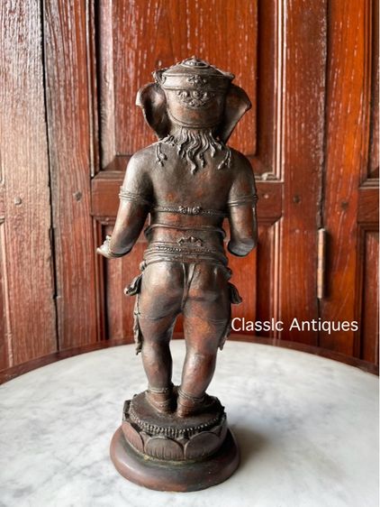 รูปปั้น พระพิฆเนศ ทองเหลืองสะสม รูปที่ 7