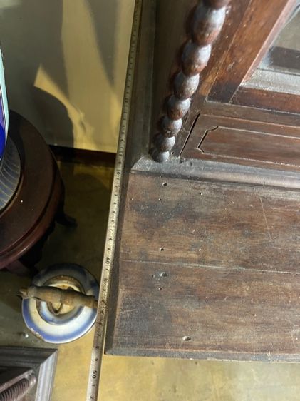 ตู้ไทย  หัวบัว ไข่ปลาไม้สักโบราณ รูปที่ 10