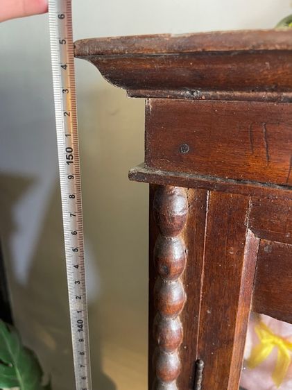 ตู้ไทย  หัวบัว ไข่ปลาไม้สักโบราณ รูปที่ 8