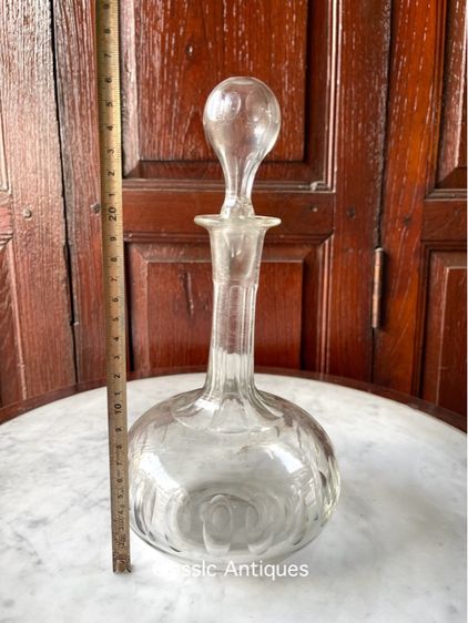 ขวดแก้ว โบราณเก่าสะสมA1 รูปที่ 9