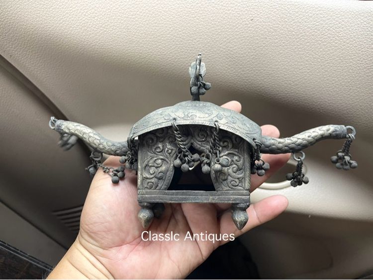 เกี้ยว กะไหล่เงินเก่าสะสม รูปที่ 12