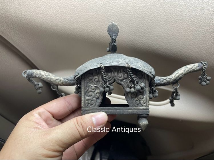 เกี้ยว กะไหล่เงินเก่าสะสม รูปที่ 14