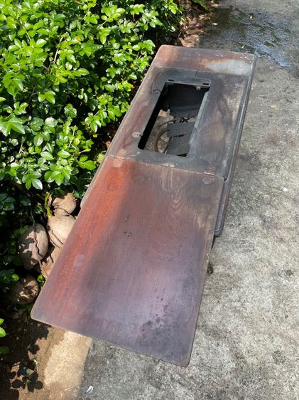 ขาจักร SINGER ใยแมงมุม เก่าโบราณสะสมA1 รูปที่ 8