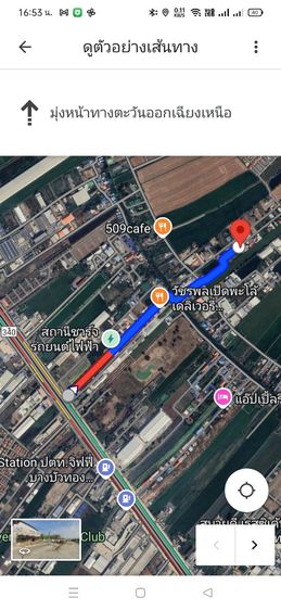 ขายที่ดินหรือให้เช่า 5000ต่อเดือน (ถ้าซื้อ ตรว.ละ 13,500 บาท )ห่างถนน 12เลน 900 เมตร ซอยลำโพ หลังที่ว่าการ อ.บางบัวทอง ให้เช่าพร้อมสิ่งสร้าง รูปที่ 2