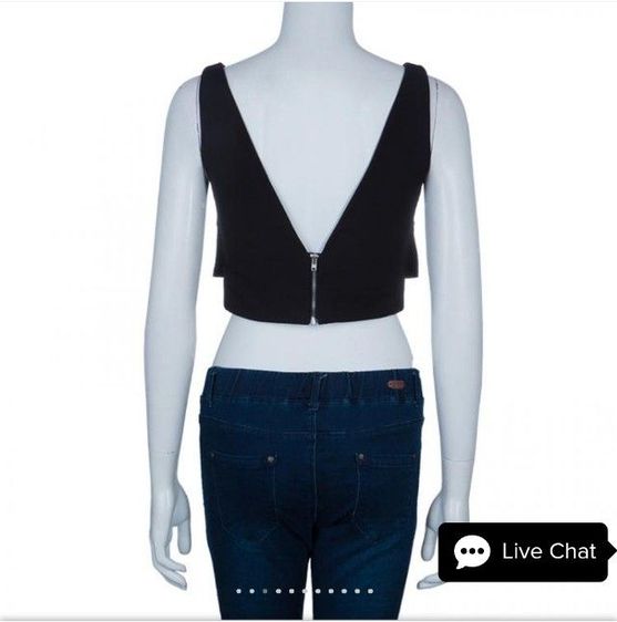 เสื้อครอป Alexander McQueen แท้สวย รูปที่ 2