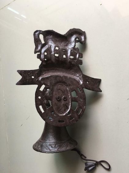 ระฆังม้า WELCOME เหล็กหล่อ  รูปที่ 4