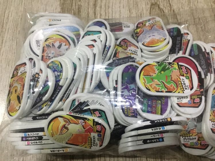 สินค้ามือสองญี่ปุ่น dx  เหรียญโปเกมอนแท้ ไม่ซ้ำ ขายเป็นกิโล รูปที่ 8