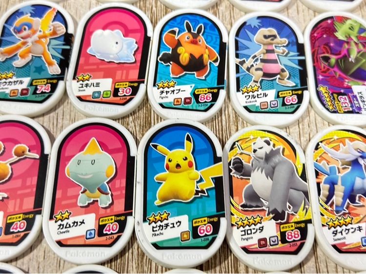 สินค้ามือสองญี่ปุ่น dx  เหรียญโปเกมอนแท้ ไม่ซ้ำ ขายเป็นกิโล รูปที่ 4