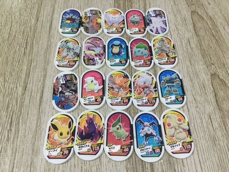 สินค้ามือสองญี่ปุ่น dx  เหรียญโปเกมอนแท้ ไม่ซ้ำ ขายเป็นกิโล รูปที่ 7