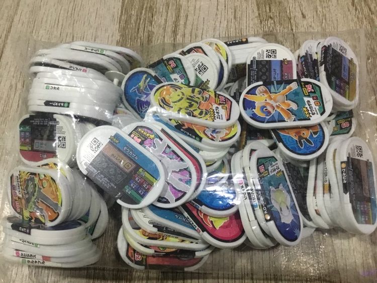 สินค้ามือสองญี่ปุ่น dx  เหรียญโปเกมอนแท้ ไม่ซ้ำ ขายเป็นกิโล รูปที่ 9