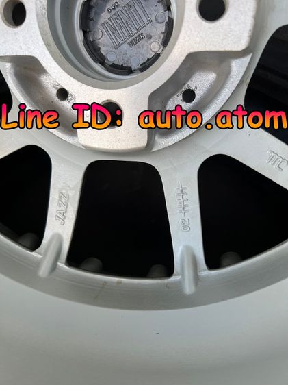 ขายแม็กซ์แต่ง Honda Jazz 4 รู 100 15 นิ้ว รูปที่ 5